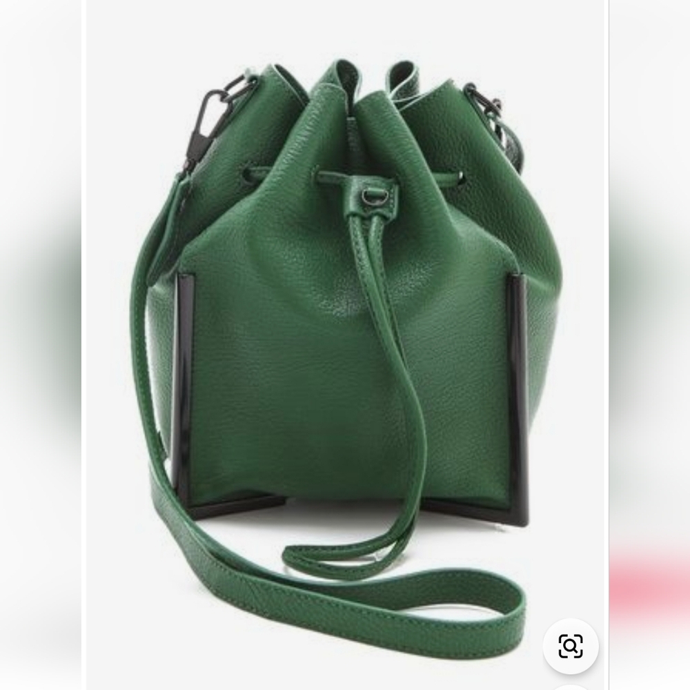 3.1 Phillip Lim Green Crossbody Bag with Detachable Strap